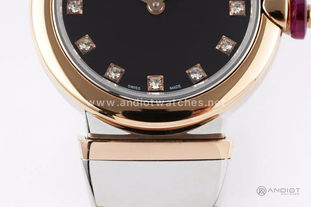 Lvcea Black Dial in Rose Gold/Steel - Image 5