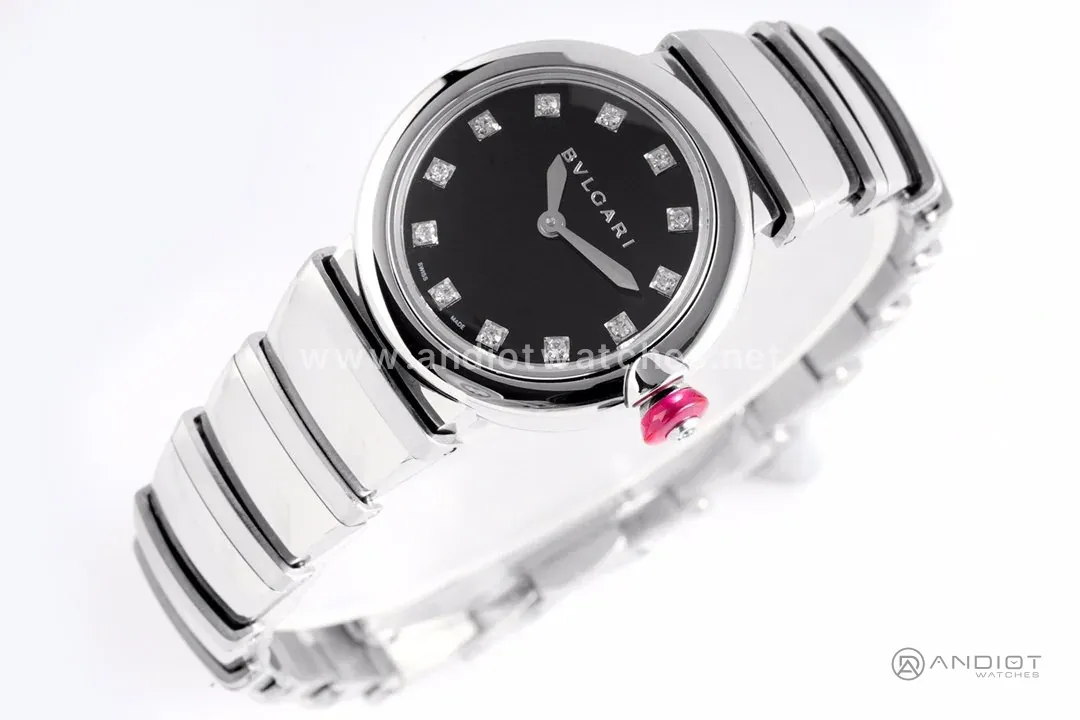Lvcea Black Dial in Steel - Image 2