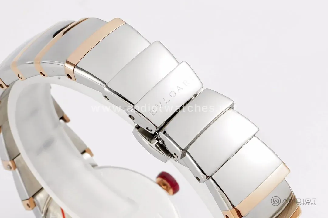 Lvcea Black Dial in Rose Gold/Steel - Image 6