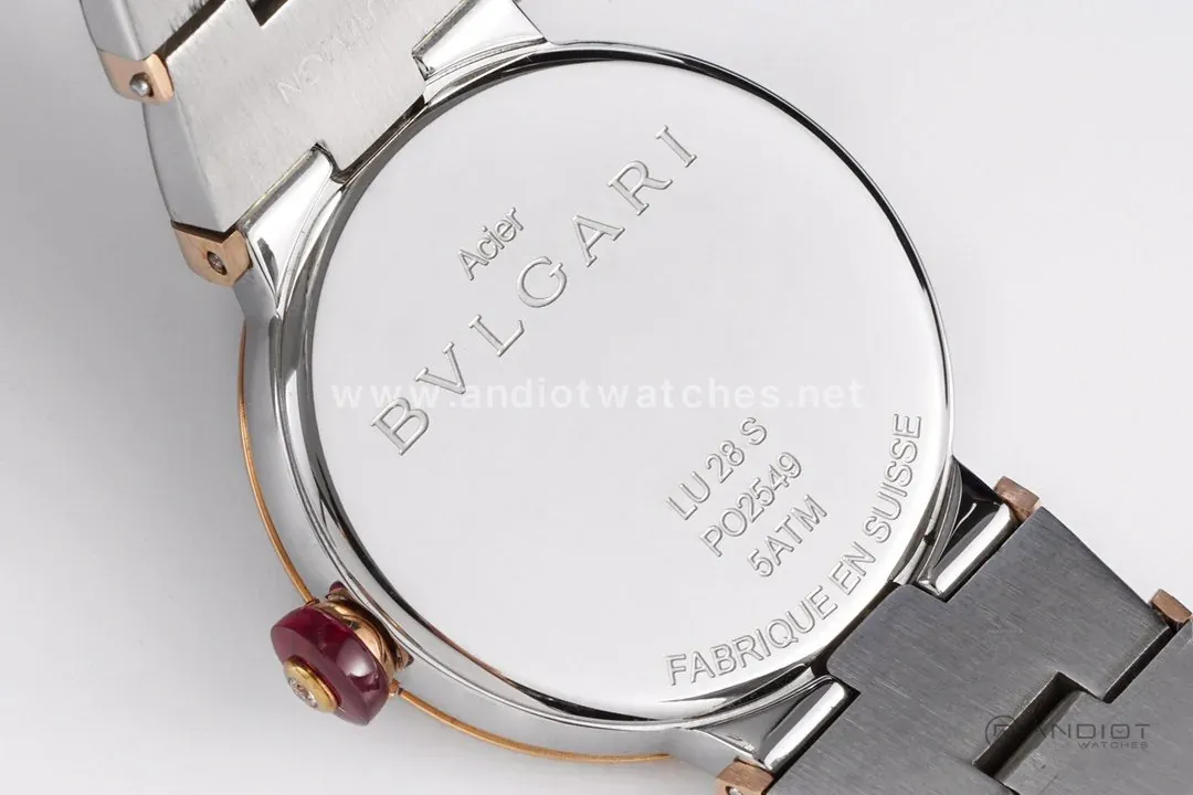 Lvcea Black Dial in Rose Gold/Steel - Image 8