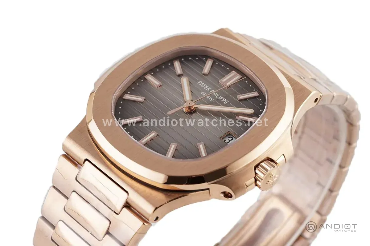 Nautilus Jumbo 5711/1R-001 quadrante marrone - immagine 4