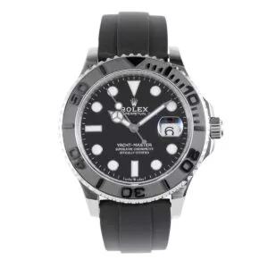 Yacht-Master 42 226659 oro bianco su cinturino Oysterflex