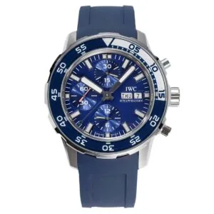 Aquatimer Chronograph IW376711 blaues Zifferblatt