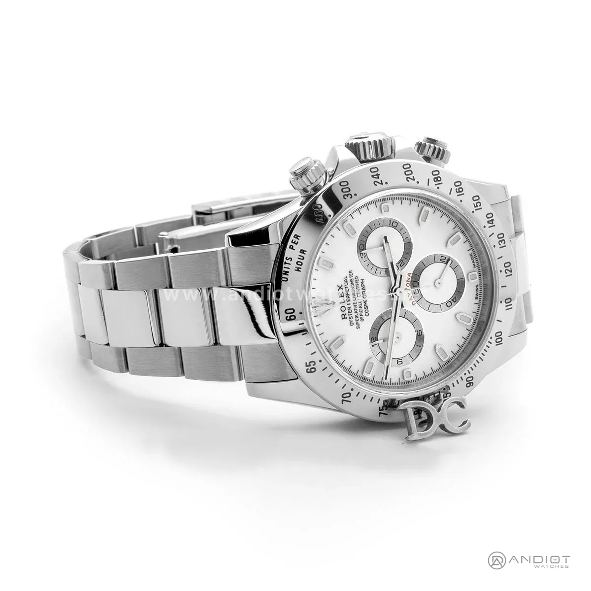 Daytona 116520 cadran blanc en acier – Image 2