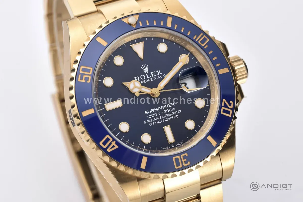 Submariner 41 126618LB Blue Ceramic in Yellow Gold - Image 3