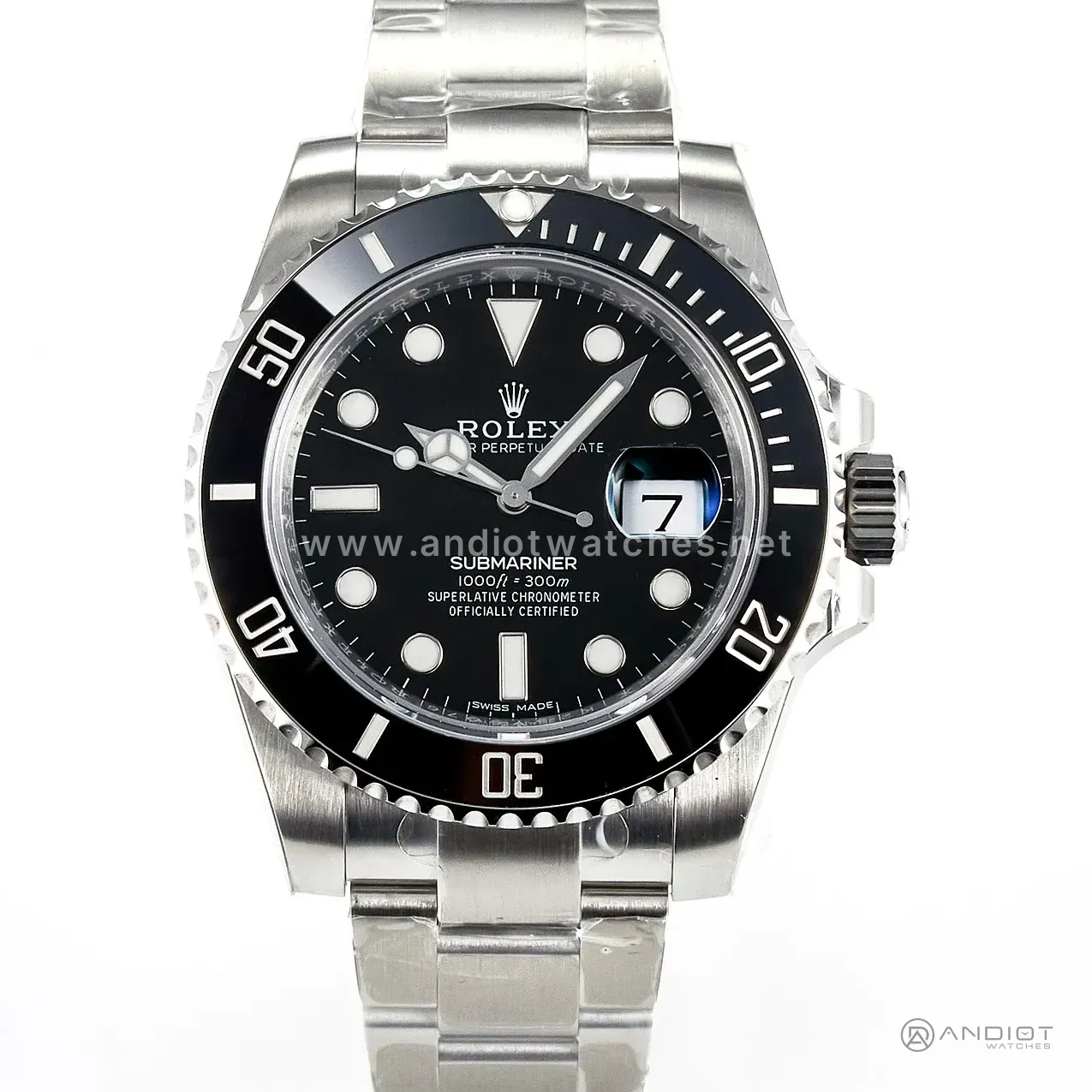 Submariner 116610 LN Black Ceramic VSF 1:1 Best Edition 904L SS Case and Bracelet VS3135