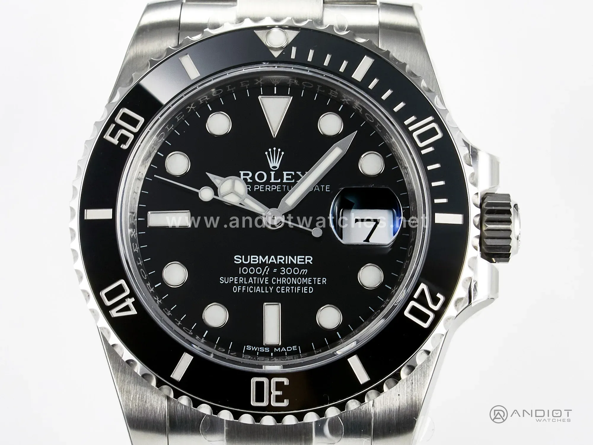 Submariner 116610 LN ceramica nera VSF 1:1 Best Edition cassa e bracciale SS 904L VS3135 - immagine 5