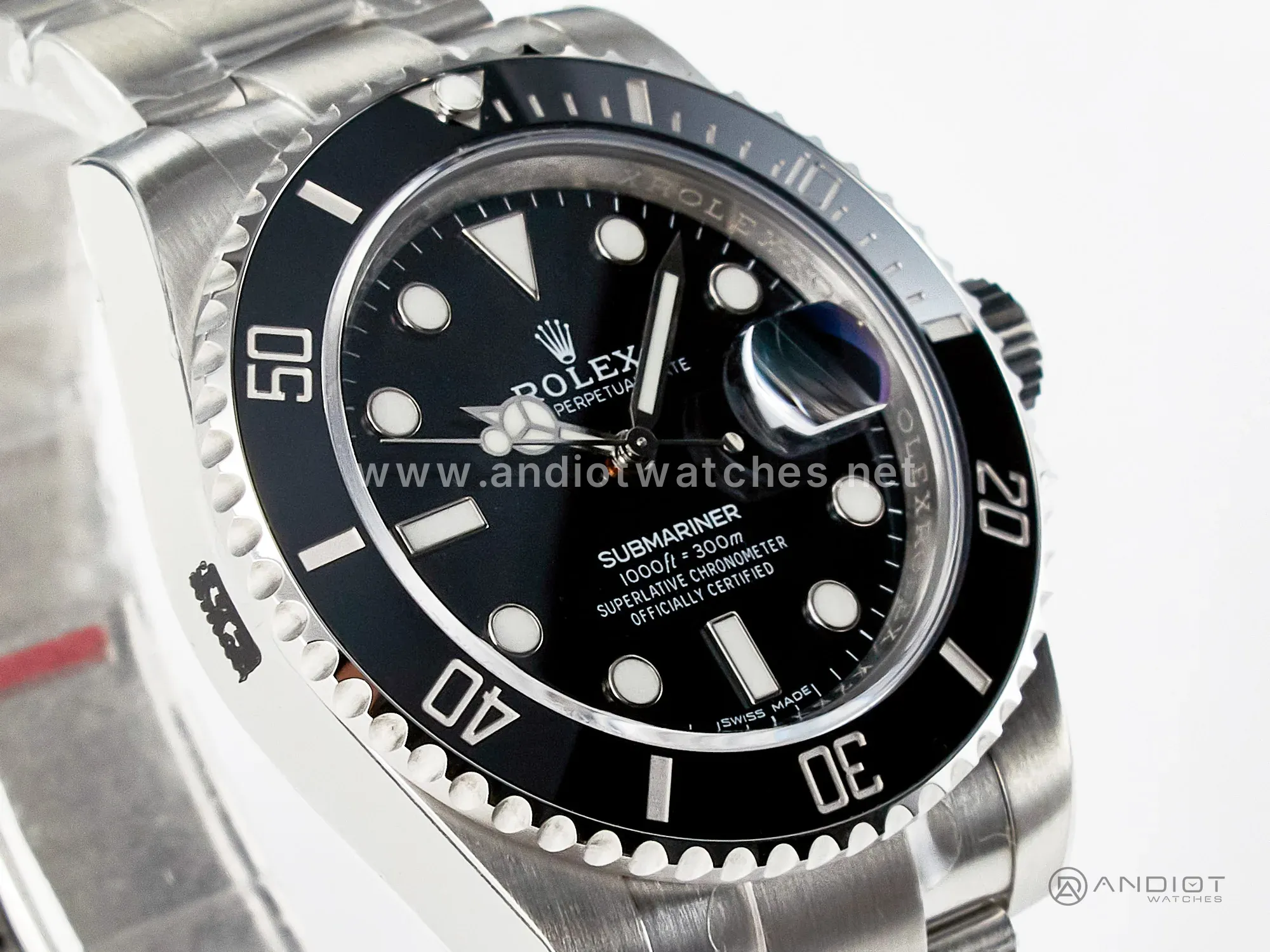 Submariner 116610 LN ceramica nera VSF 1:1 Best Edition cassa e bracciale SS 904L VS3135 - immagine 6