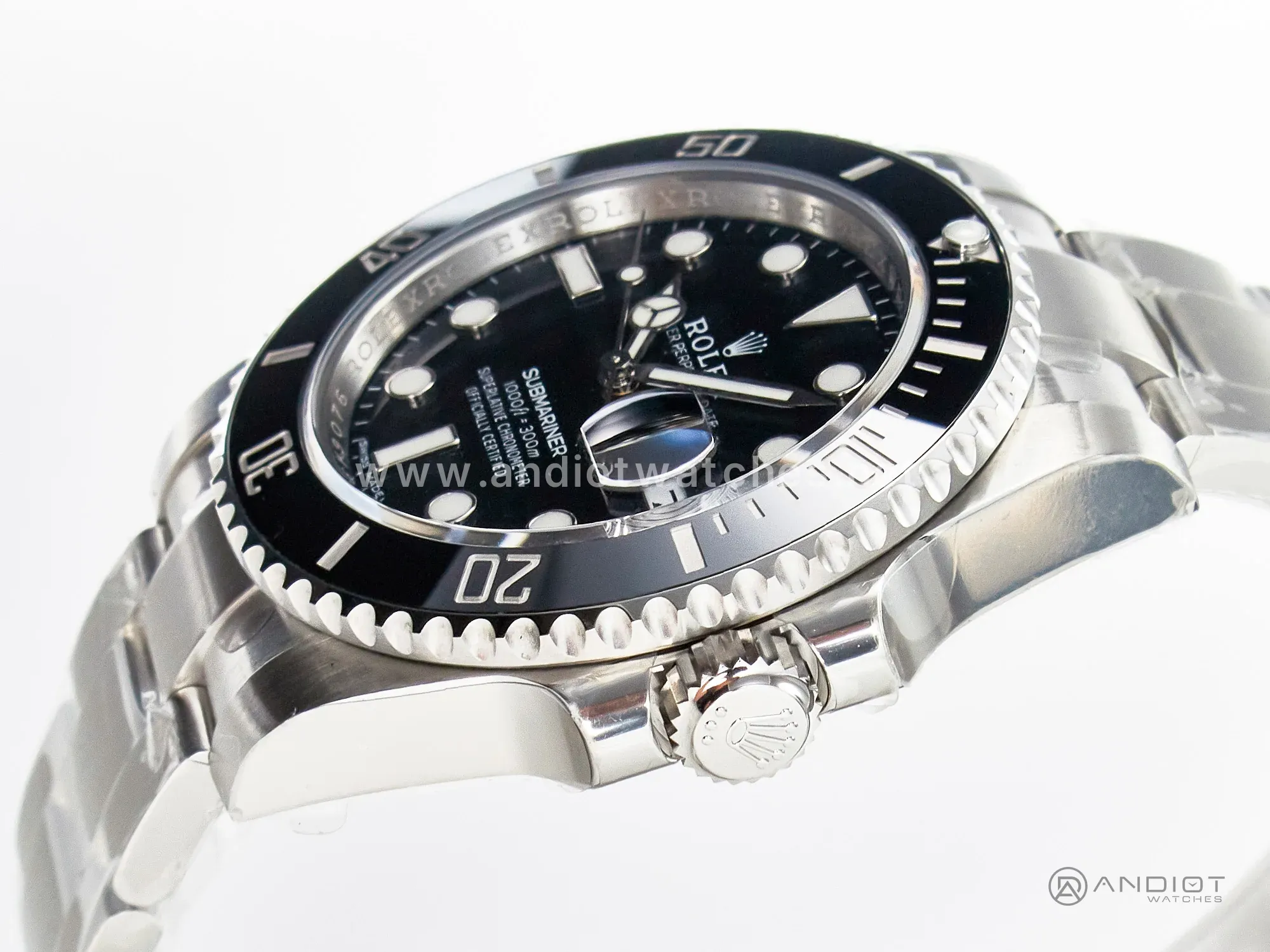 Submariner 116610 LN ceramica nera VSF 1:1 Best Edition cassa e bracciale SS 904L VS3135 - immagine 7