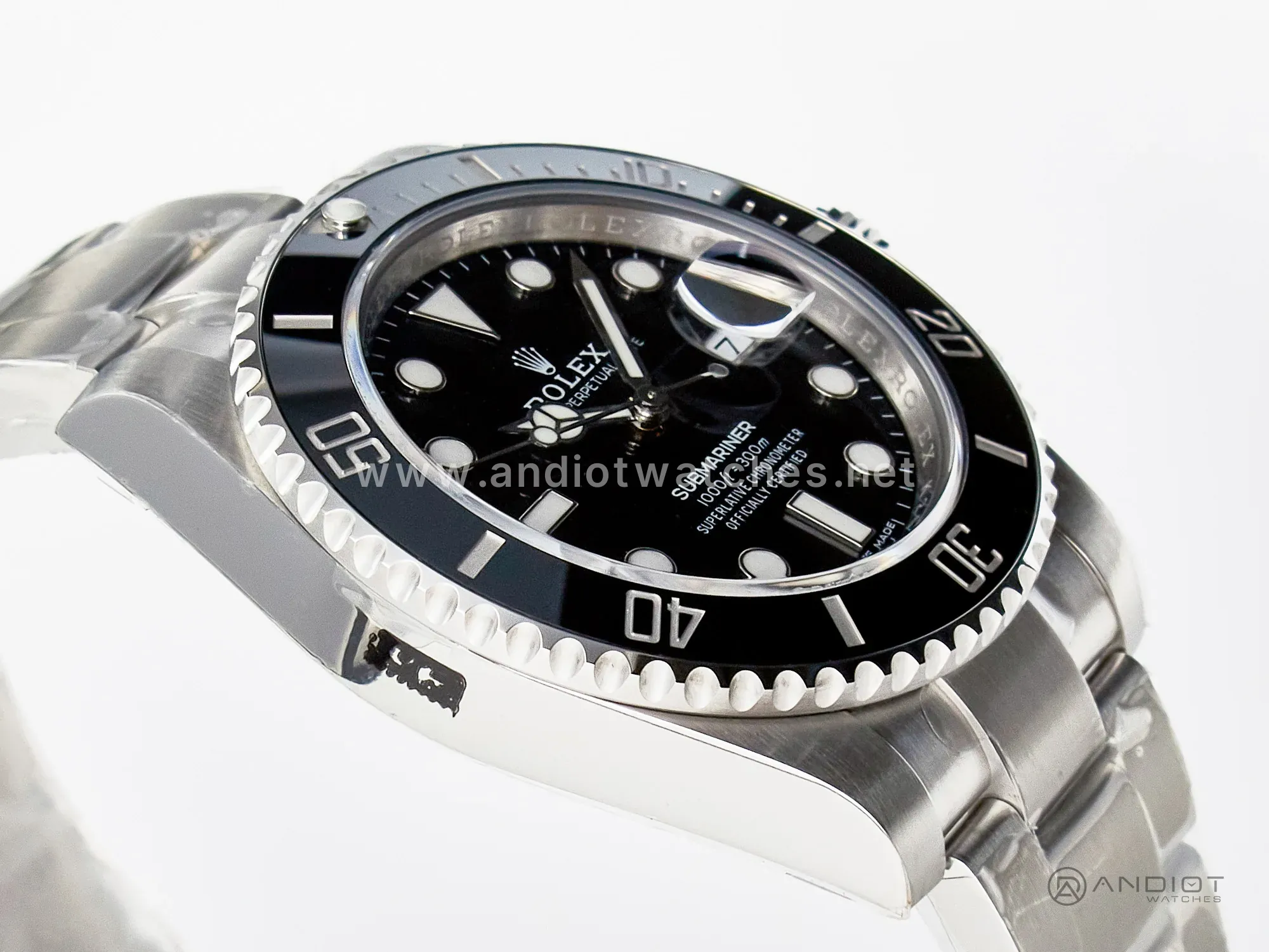Submariner 116610 LN ceramica nera VSF 1:1 Best Edition cassa e bracciale SS 904L VS3135 - immagine 8