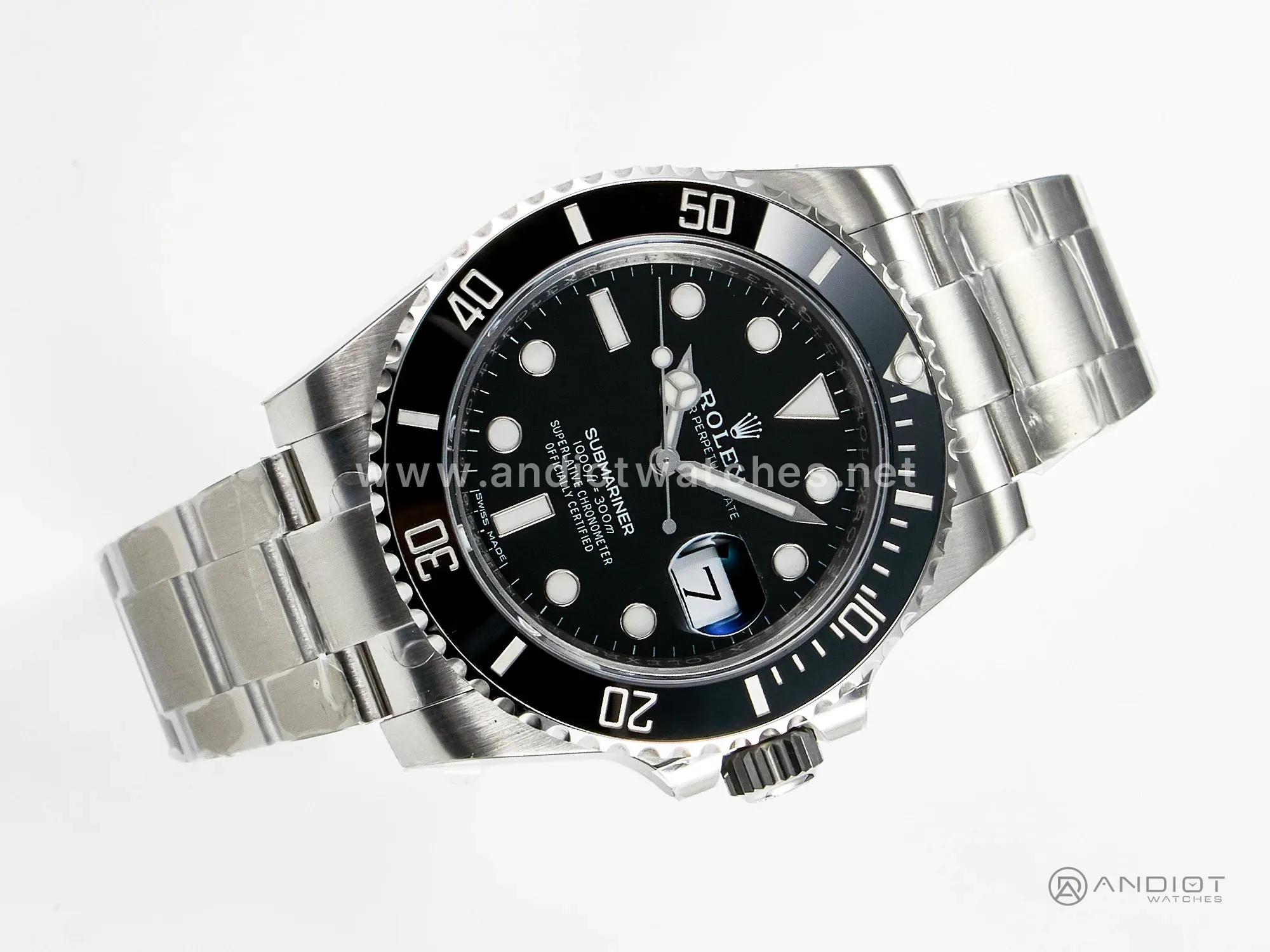 Submariner 116610 LN ceramica nera VSF 1:1 Best Edition cassa e bracciale SS 904L VS3135 - immagine 2