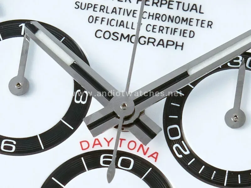 Daytona Panda 116500 Clean Factory 1:1 Best Edition boîtier et bracelet SS 904L cadran blanc SH4131 – Image 11
