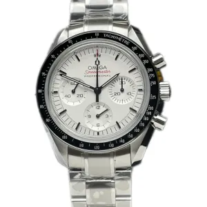 Speedmaster Moonwatch Professional White Dial in Steel ZF