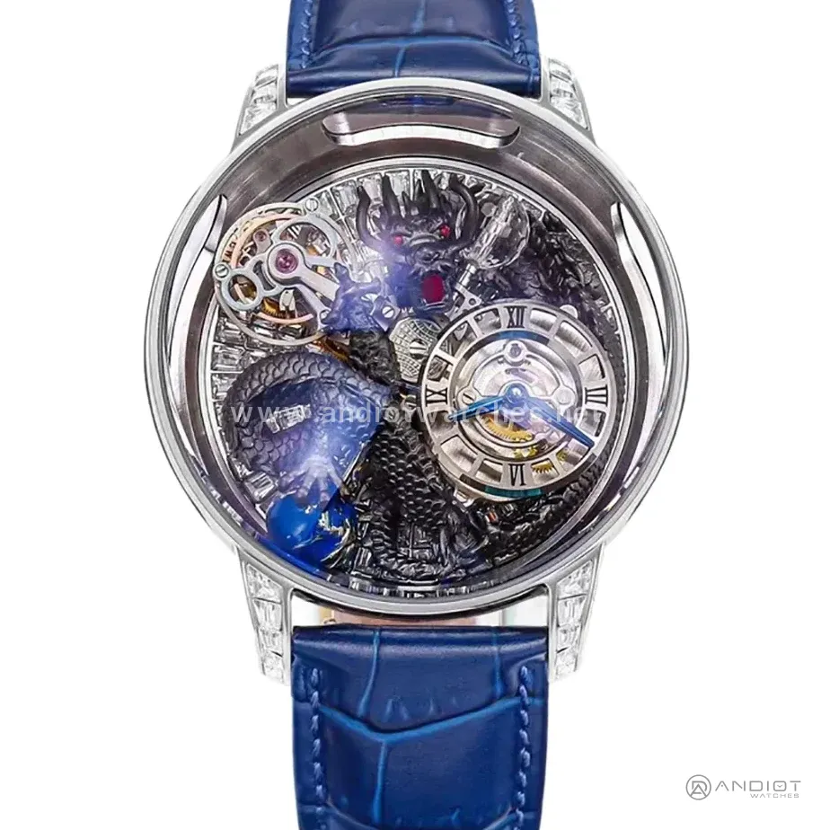 Astronomia Black Dragon White Gold with Diamonds