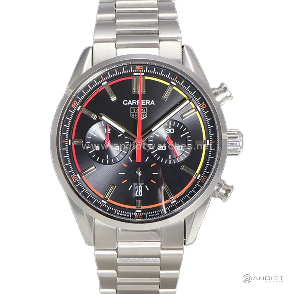 Carrera Chronograph 42 Black Dial