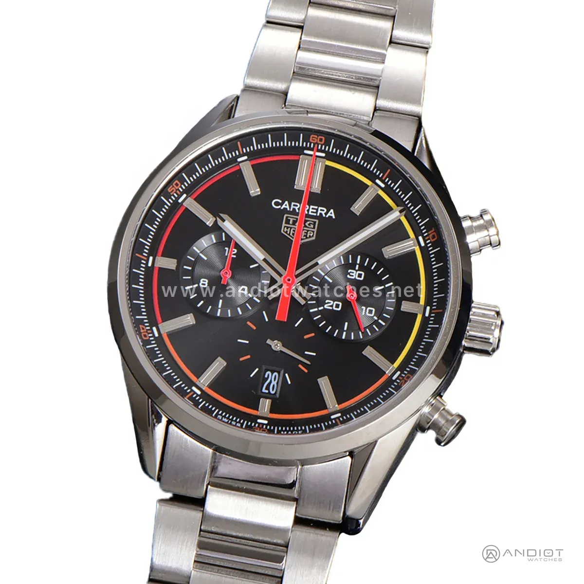 Carrera Chronograph 42 Black Dial