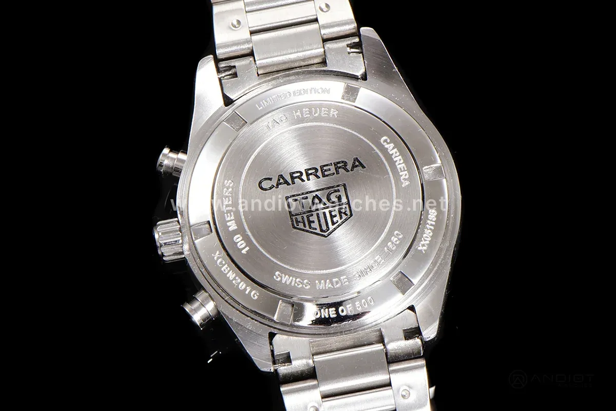 Carrera Chronograph 42 Black Dial
