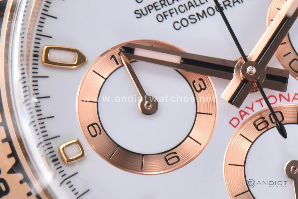 Daytona 116505 White Dial in Everose Gold