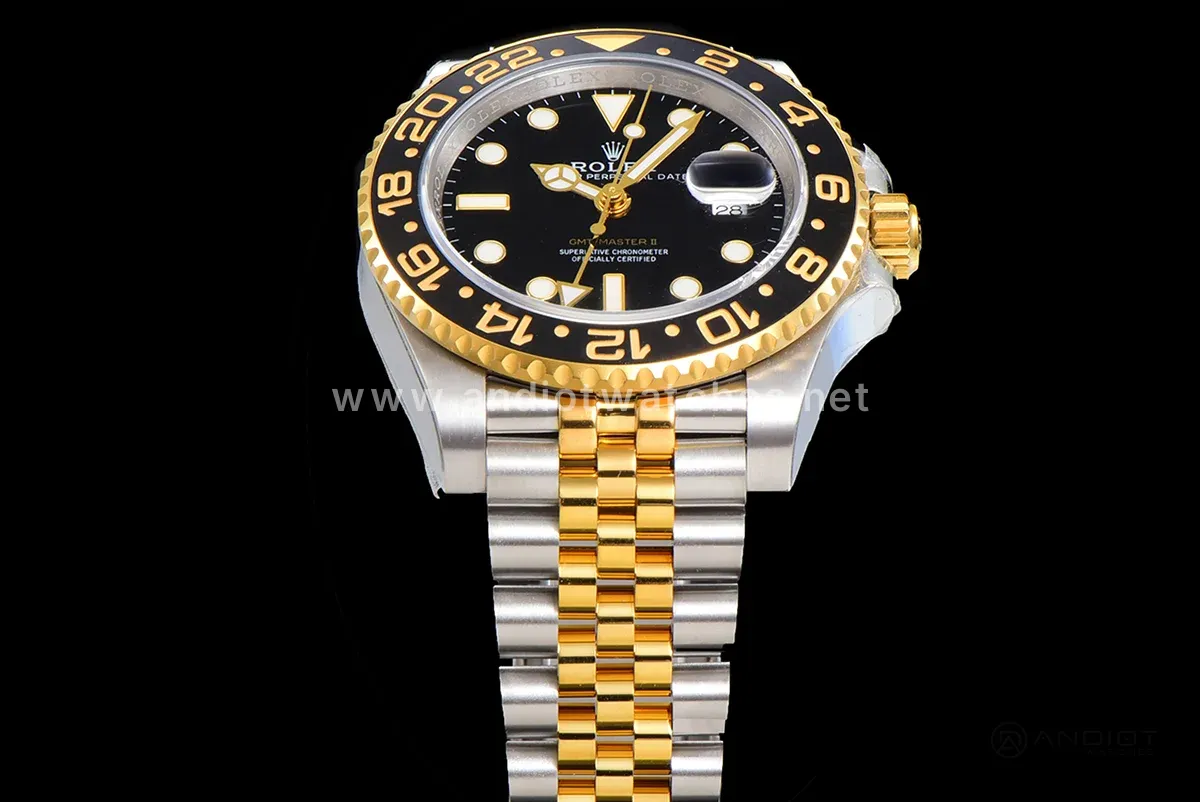 GMT Master II 126713GRNR on Jubilee Bracelet