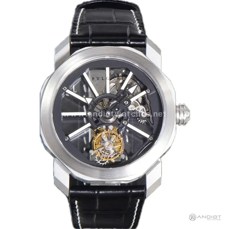 Octo Roma Watch with White Markers