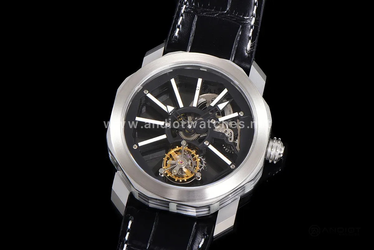Octo Roma Watch with White Markers