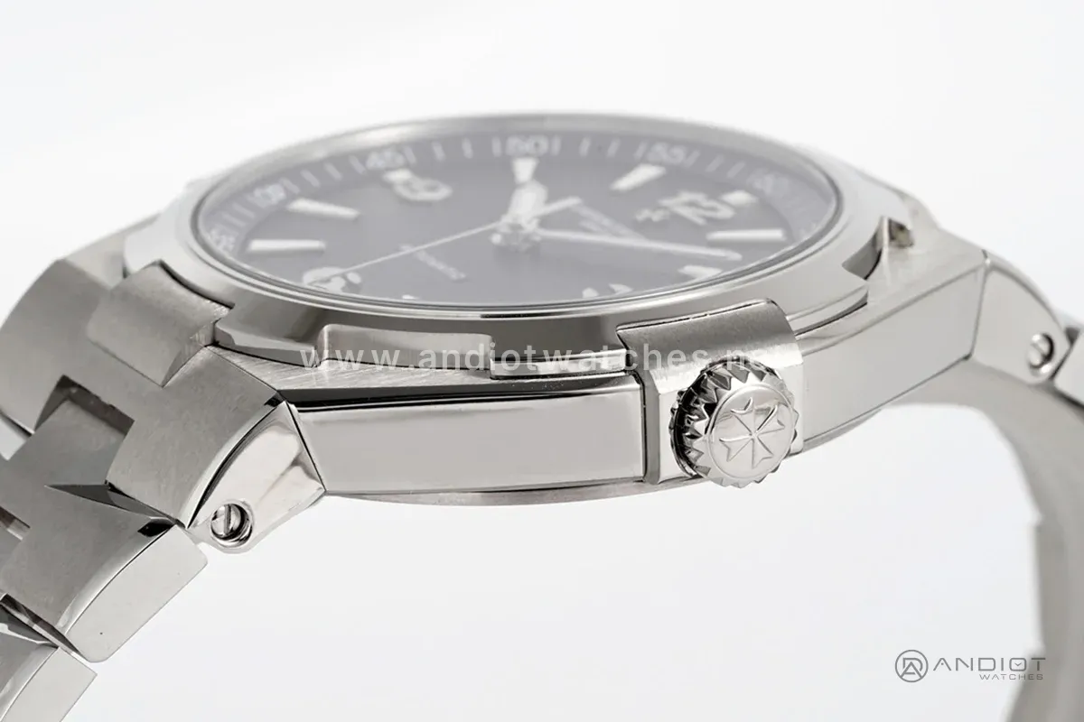 Overseas Automatic 47040 Black Dial in Steel