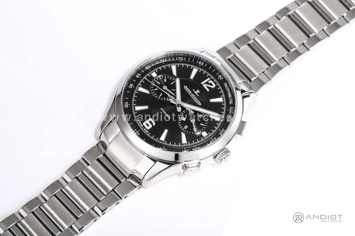 Polaris Chronograph Black Dial on Bracelet