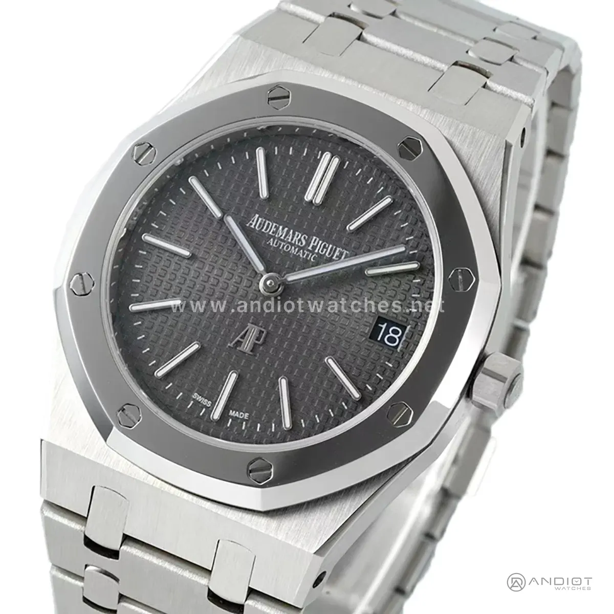 Royal Oak 15202 Grey Dial in Steel