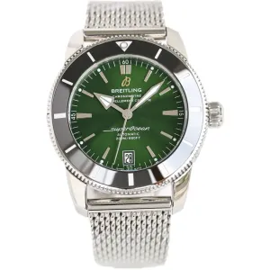 Superocean Heritage II B20 Automatic 42mm in Green Dial on Black Bezel